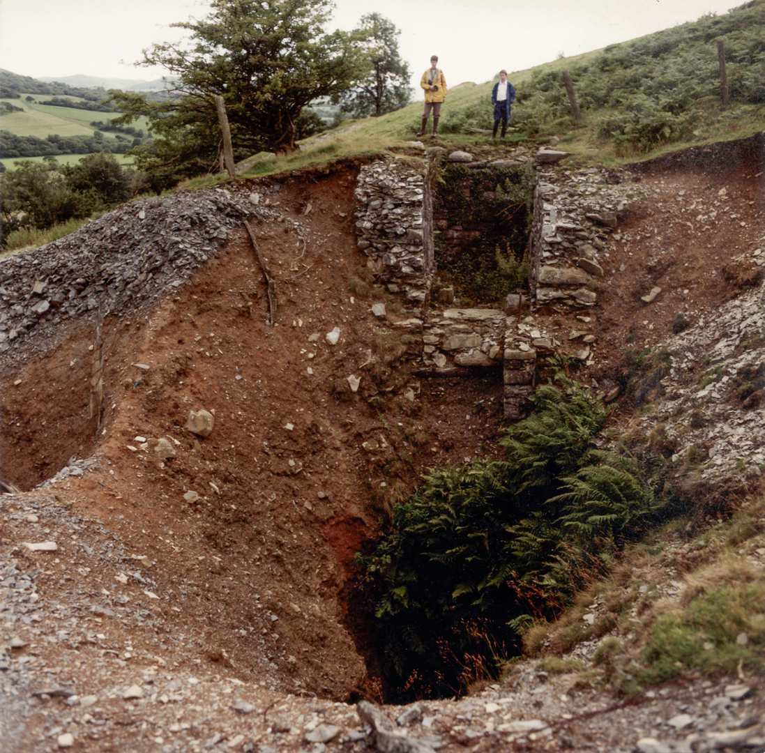 Engine shaft Abbey Consols Mid Wales